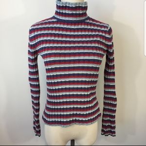 VINTAGE 90s Tommy Hilfiger Striped Sweater--small